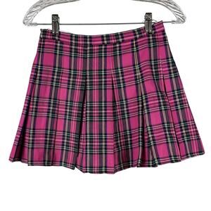 Amanda Uprichard Dixon Skort Pink Multi Plaid Women's Size XS NWOT